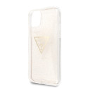 Kryt Guess Glitter Triangle pro iPhone 11 Pro – zlatá