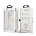Kryt Guess Glitter Triangle pro iPhone 11 Pro – zlatá