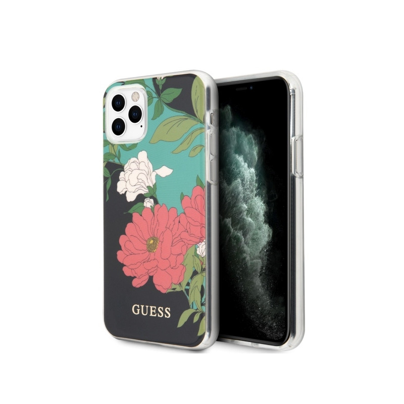 Kryt GUESS GUHCN65IMLFL01 pro iPhone 11 Pro Max - černá