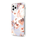 Kryt Guess Flower Collection pro iPhone 11 Pro Max – fialová