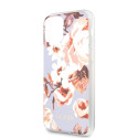 Kryt Guess Flower Collection pro iPhone 11 Pro Max – fialová