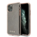 Kryt Guess GUHCN58PCGLPI pro iPhone 11 Pro – růžový glitter