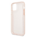 Kryt Guess GUHCN58PCGLPI pro iPhone 11 Pro – růžový glitter