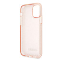 Kryt Guess GUHCN58PCGLPI pro iPhone 11 Pro – růžový glitter