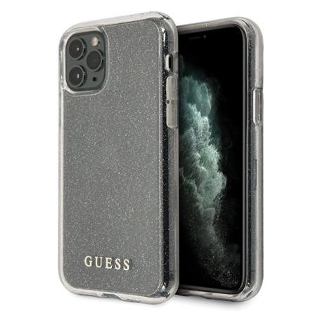 Kryt Guess Glitter GUHCN58PCGLSI pro iPhone 11 Pro