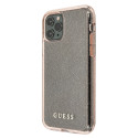 Kryt Guess GUHCN65PCGLPI pro iPhone 11 Pro Max - růžový glitr