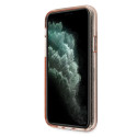 Kryt Guess GUHCN65PCGLPI pro iPhone 11 Pro Max - růžový glitr