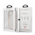 Kryt Guess GUHCN65PCGLPI pro iPhone 11 Pro Max - růžový glitr