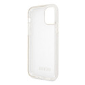 Kryt Guess GUHCN65PCGLSI pro iPhone 11 Pro Max - glitter stříbrný