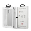 Kryt Guess 4G 3D Pattern iPhone 12/12 Pro – transparentní