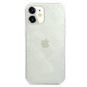 Kryt Guess 4G 3D Pattern pro iPhone 12 mini - transparent
