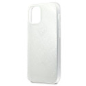 Kryt Guess 4G 3D Pattern pro iPhone 12 mini - transparent
