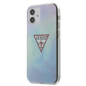 Kryt Guess Tie & Dye pro iPhone 12 mini - modrý