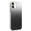 Kryt Mercedes Transparent Line iPhone 12 mini černý