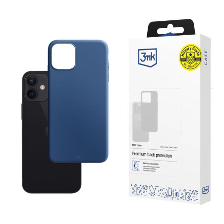 Kryt 3mk MATT CASE pro iPhone 12 mini blueberry