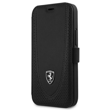 Pouzdro Ferrari FEOGOFLBKP12SBK pro iPhone 12 mini - černá