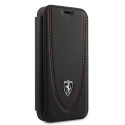 Pouzdro Ferrari FEOGOFLBKP12SBK pro iPhone 12 mini - černá
