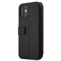 Pouzdro Ferrari FEOGOFLBKP12SBK pro iPhone 12 mini - černá