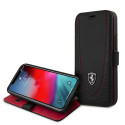 Pouzdro Ferrari FEOGOFLBKP12SBK pro iPhone 12 mini - černá