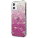 Kryt Guess 4G GRADIENT pro iPhone 12 mini - růžová/pink