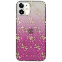 Kryt Guess 4G GRADIENT pro iPhone 12 mini - růžová/pink