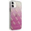 Kryt Guess 4G GRADIENT pro iPhone 12 mini - růžová/pink