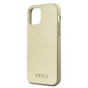 Kryt Guess Iridescent pro iPhone 12 Pro Max - zlatá