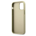 Kryt Guess IRIDESCENT pro iPhone 12 mini – zlatá