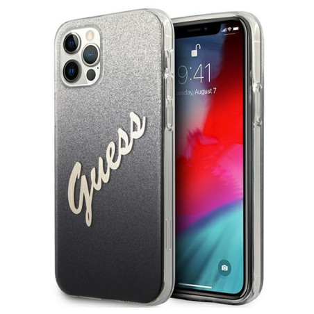 Kryt Guess GUHCP12MPCUGLSBK iPhone 12/12 Pro black/black