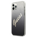Kryt Guess GUHCP12MPCUGLSBK iPhone 12/12 Pro black/black