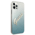 Kryt Guess GUHCP12MPCUGLSBL iPhone 12/12 Pro modrá