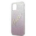 Kryt Guess GUHCP12MPCUGLSPI pro iPhone 12/12 Pro 6.1" růžová