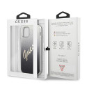 Kryt Guess Glitter Gradient iPhone 12 mini - černý