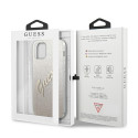 Kryt Guess Glitter Gradient iPhone 12 mini – zlatý