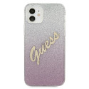 Kryt Guess GUHCP12SPCUGLSPI pro iPhone 12 mini - pink