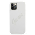 Kryt Guess GUHCP12LLSVSCR iPhone 12 Pro Max krémový