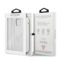 Kryt Guess GUHCP12LLSVSCR iPhone 12 Pro Max krémový