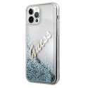 Kryt Guess GUHCP12LGLVSBL iPhone 12 Pro Max modrá