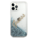 Kryt Guess GUHCP12LGLVSBL iPhone 12 Pro Max modrá