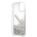 Kryt Guess GUHCP12LGLVSSI iPhone 12 Pro Max stříbrná
