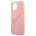 Kryt Guess GUHCP12LLSVSPI pro iPhone 12 Pro Max - růžová
