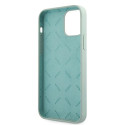 Kryt Guess SILICONE VINTAGE iPhone 12/12 Pro - fuchsia/blue