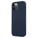 Kryt Guess GUHCP12MLSVSBL pro iPhone 12/12 Pro modrá