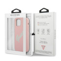 Kryt GUESS GUHCP12MLSVSPG pro iPhone 12/12 Pro – rose green