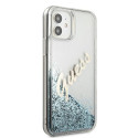 Kryt Guess GUHCP12SGLVSBL pro iPhone 12 mini - modrý