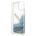 Kryt Guess GUHCP12SGLVSBL pro iPhone 12 mini - modrý