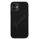 Kryt Guess GUHCP12SLSVSBK pro iPhone 12 mini – černá