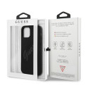 Kryt Guess GUHCP12SLSVSBK pro iPhone 12 mini – černá