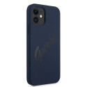 Kryt Guess GUHCP12SLSVSBL pro iPhone 12 mini – modrá