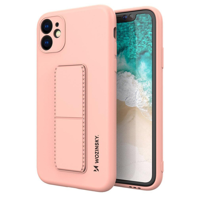 Kryt Wozinsky KICKSTAND CASE pro iPhone 11 Pro Max - růžová